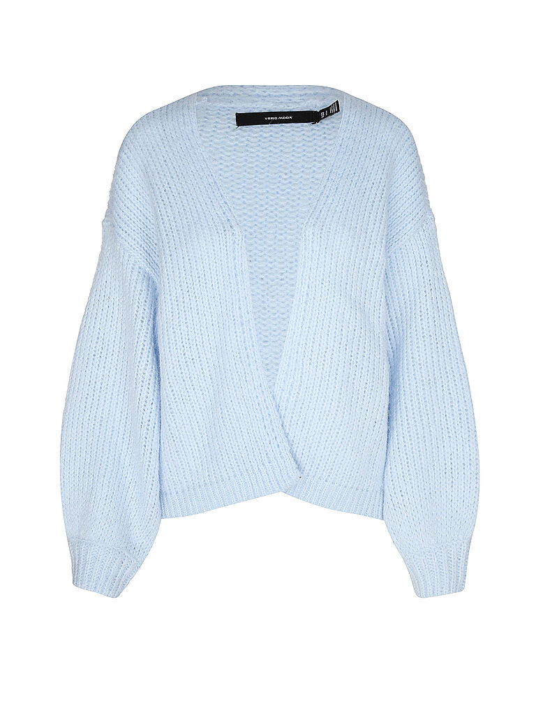 Strickjacke VMMAYBE hellblau L damen