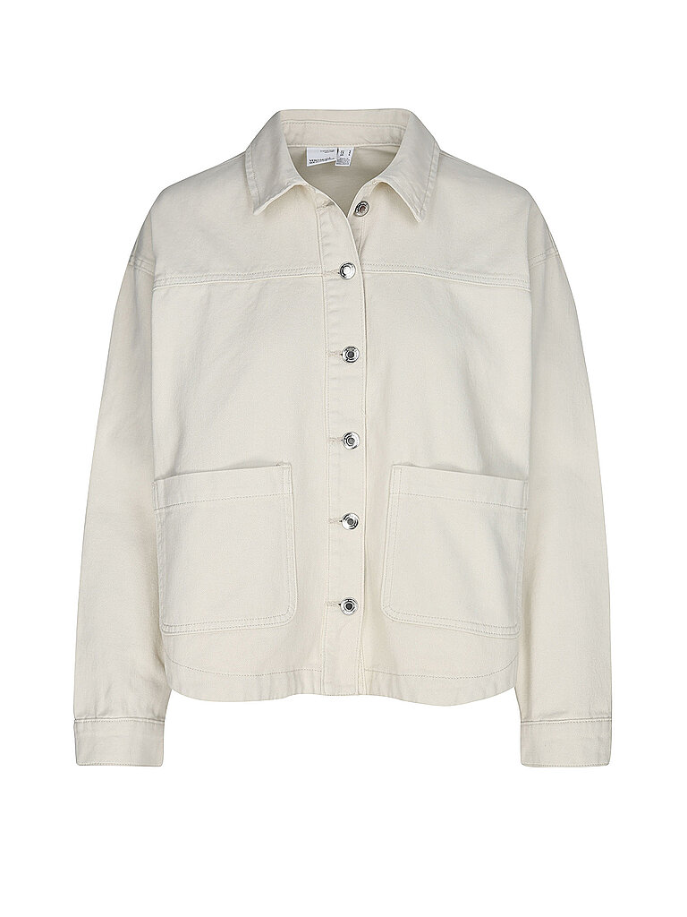 Jeansjacke VMJAMIE beige XS damen