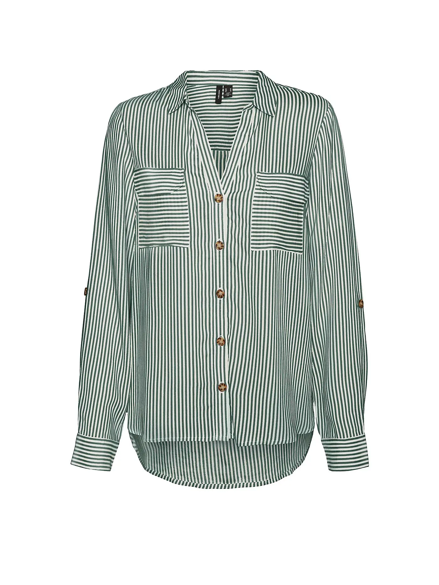 VERO MODA | Bluse langarm VMBUMPY | grün