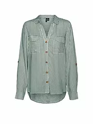 VERO MODA | Bluse langarm VMBUMPY | grün