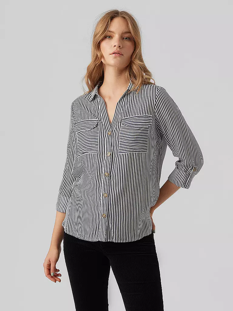 VERO MODA | Bluse VMBUMPY | schwarz