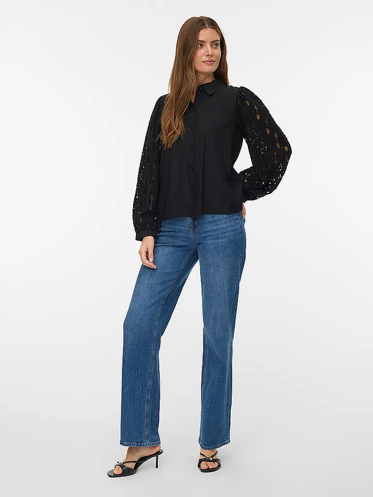 VERO MODA | Bluse VMFABENA | Schwarz