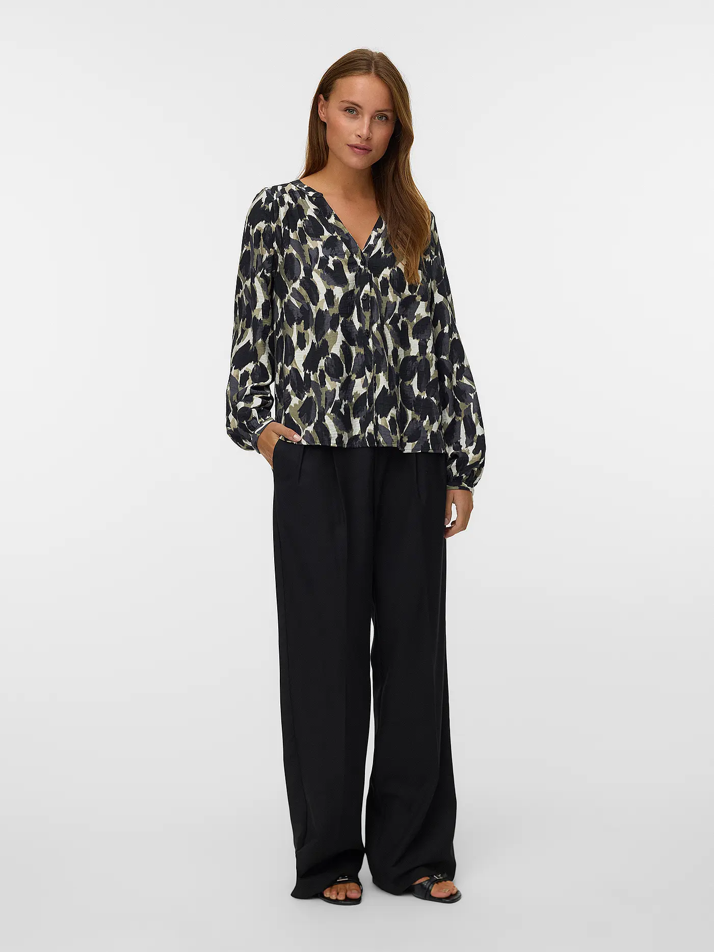 VERO MODA | Bluse VMFANINI | olive