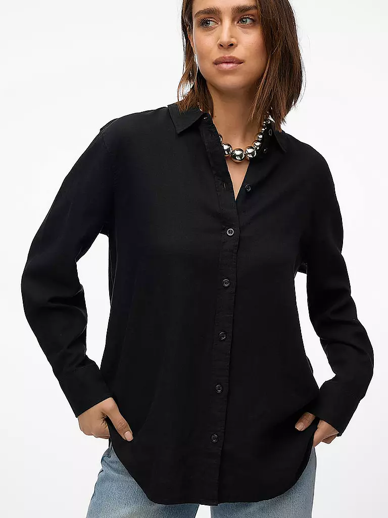 VERO MODA | Bluse VMLINN  | schwarz