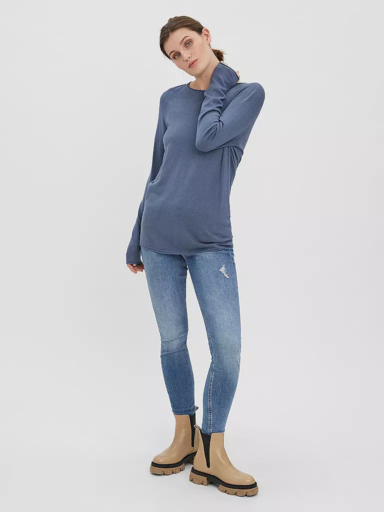 VERO MODA | Blusenshirt VMNELLIE | hellblau