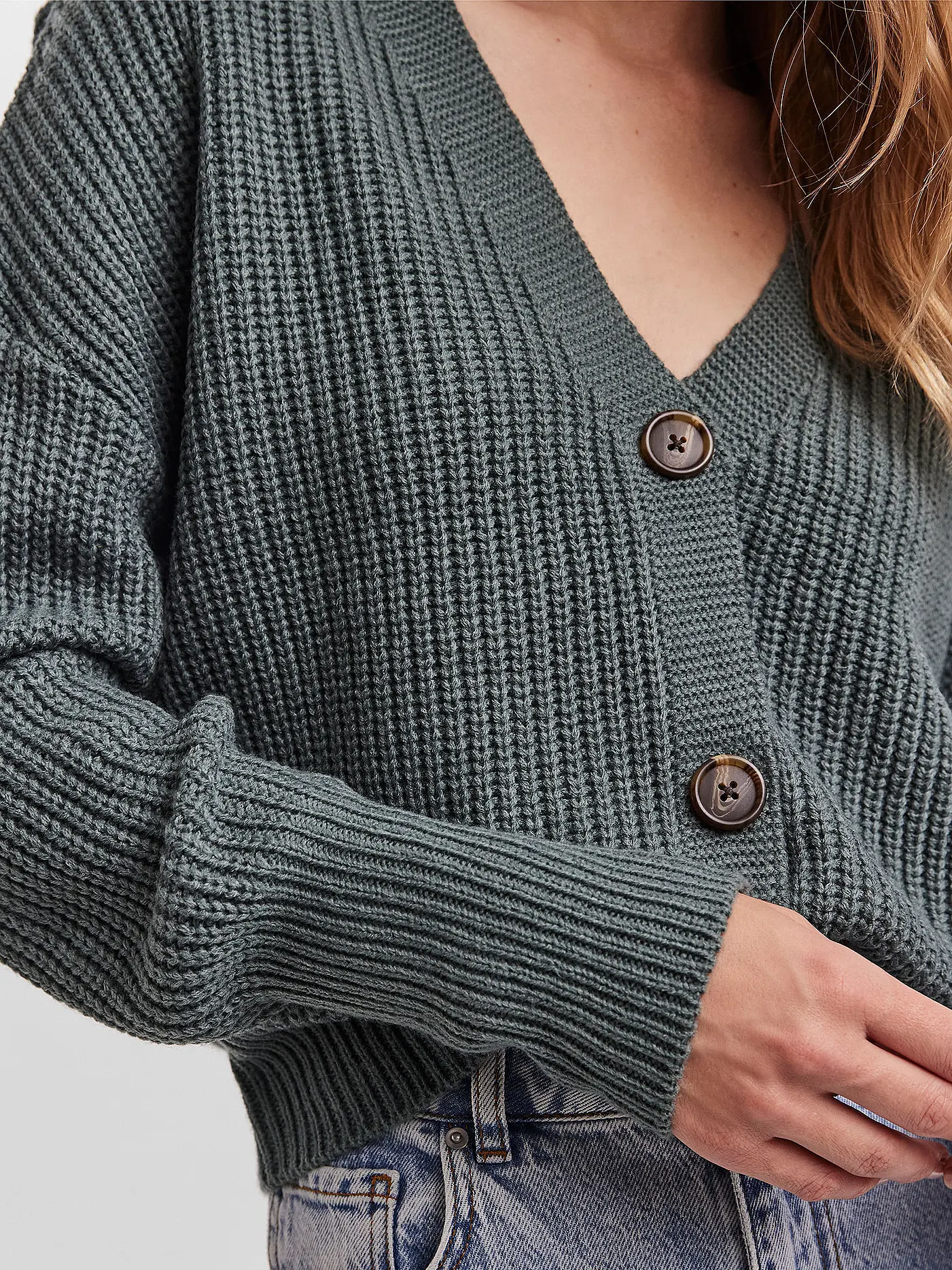 VERO MODA | Cardigan VMLEA | grün