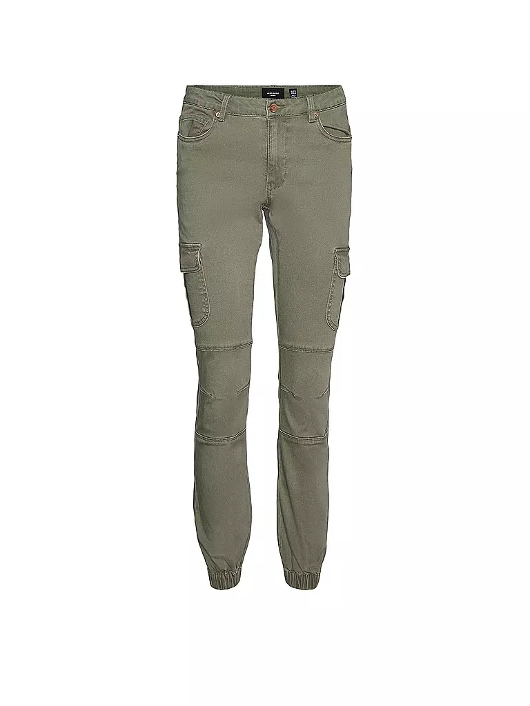 VERO MODA | Cargohose VMIVY | grün