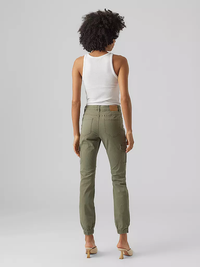 VERO MODA | Cargohose VMIVY | olive