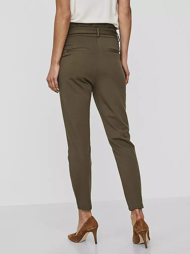 VERO MODA | Highwaist Hose  Loose Fit " VMEVA " | olive