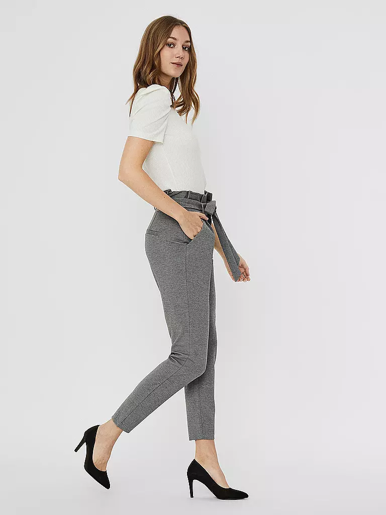 VERO MODA | Highwaist Hose  Loose Fit VMEVA | grün