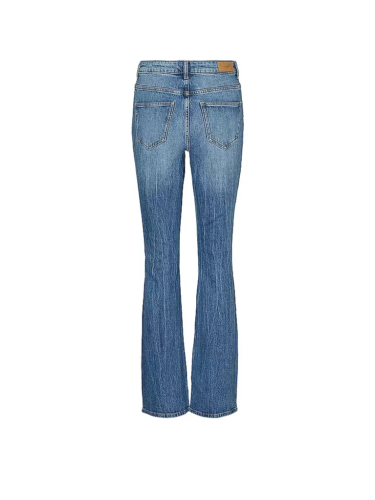 VERO MODA | Highwaist Jeans Flared Fit VMSELMA  | blau