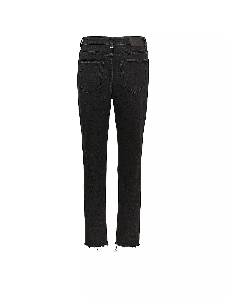VERO MODA | Highwaist Jeans Straight Fit | schwarz