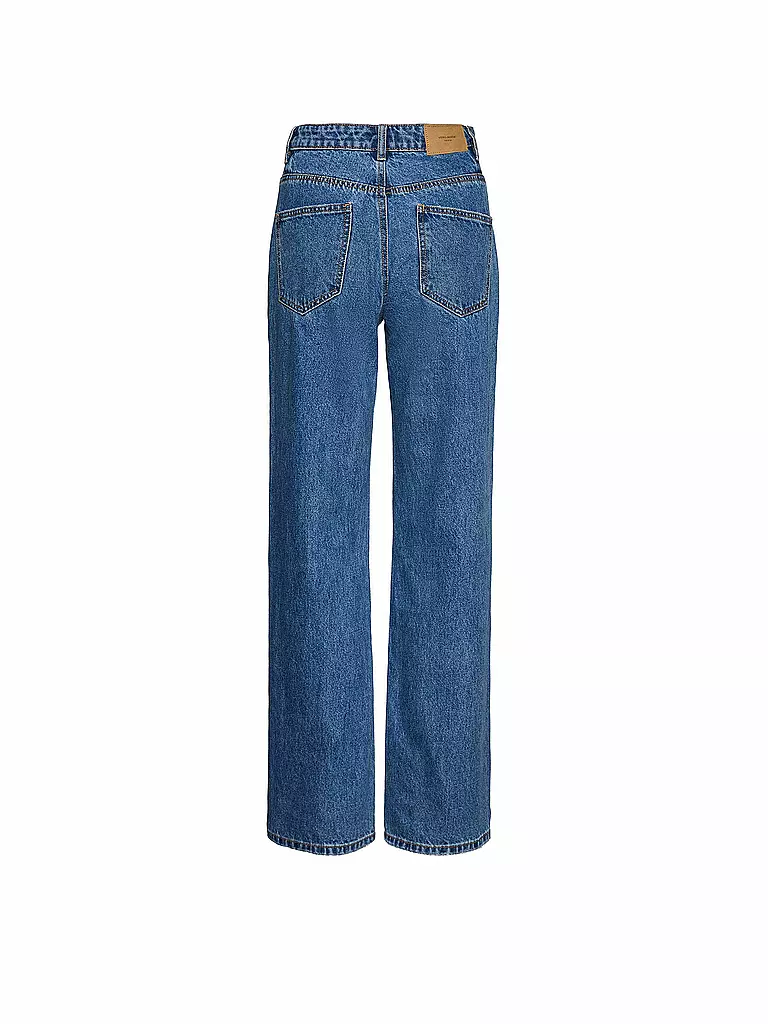VERO MODA | Highwaist Jeans Wide Leg VMKITHY  | blau