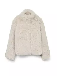 VERO MODA | Jacke in Felloptik VMMONROE | creme