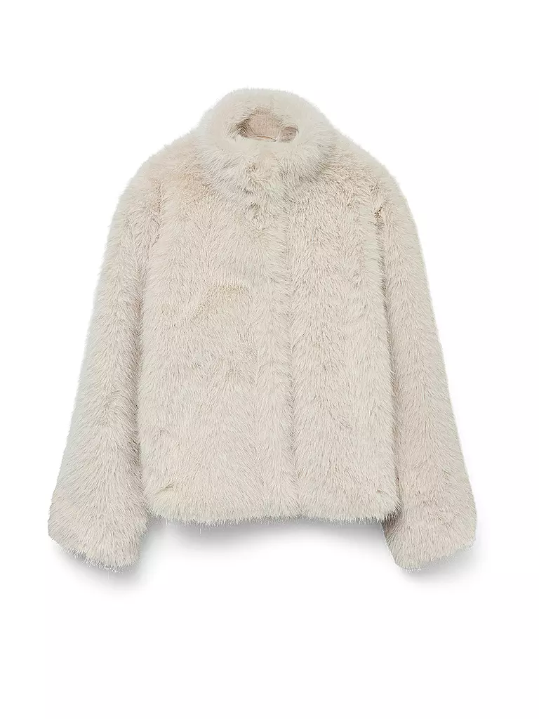 VERO MODA | Jacke in Felloptik VMMONROE | creme