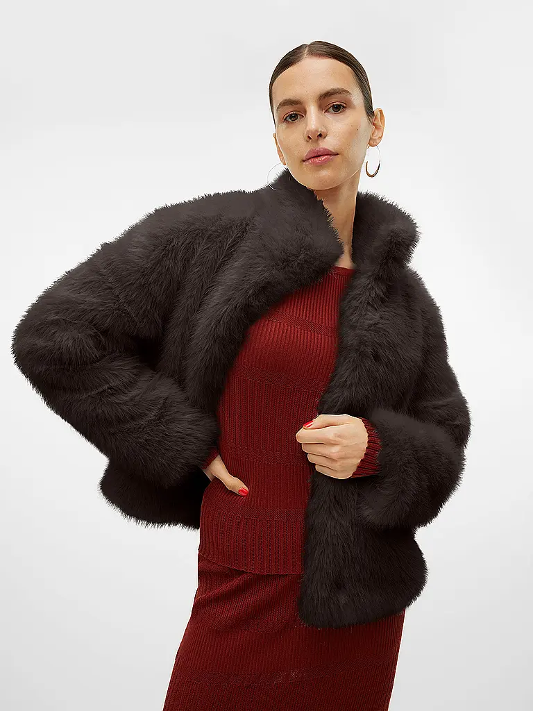 VERO MODA | Jacke in Felloptik VMMONROE | 