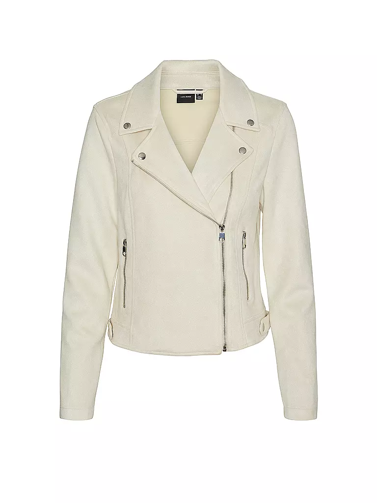 VERO MODA | Jacke in Lederoptik VMJOSE | creme