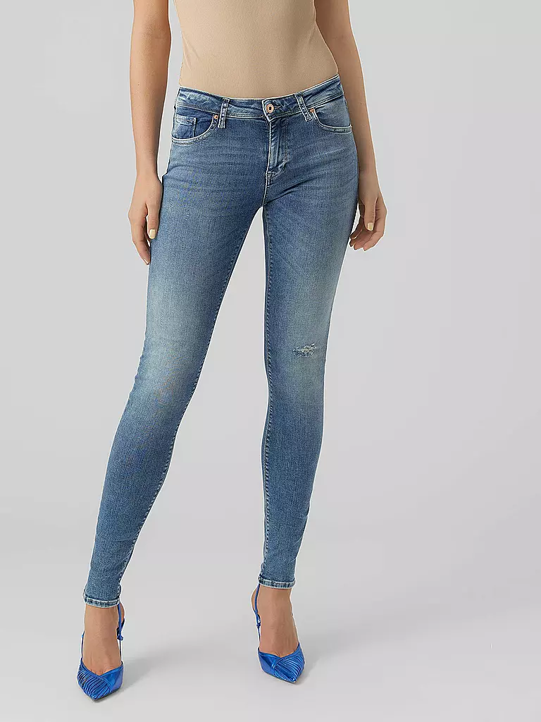 VERO MODA | Jeans Slim Fit VMLUX  | blau