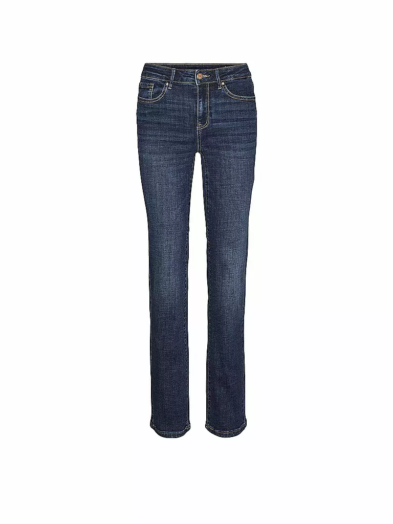 VERO MODA | Jeans Straight Fit VMFLASH | dunkelblau