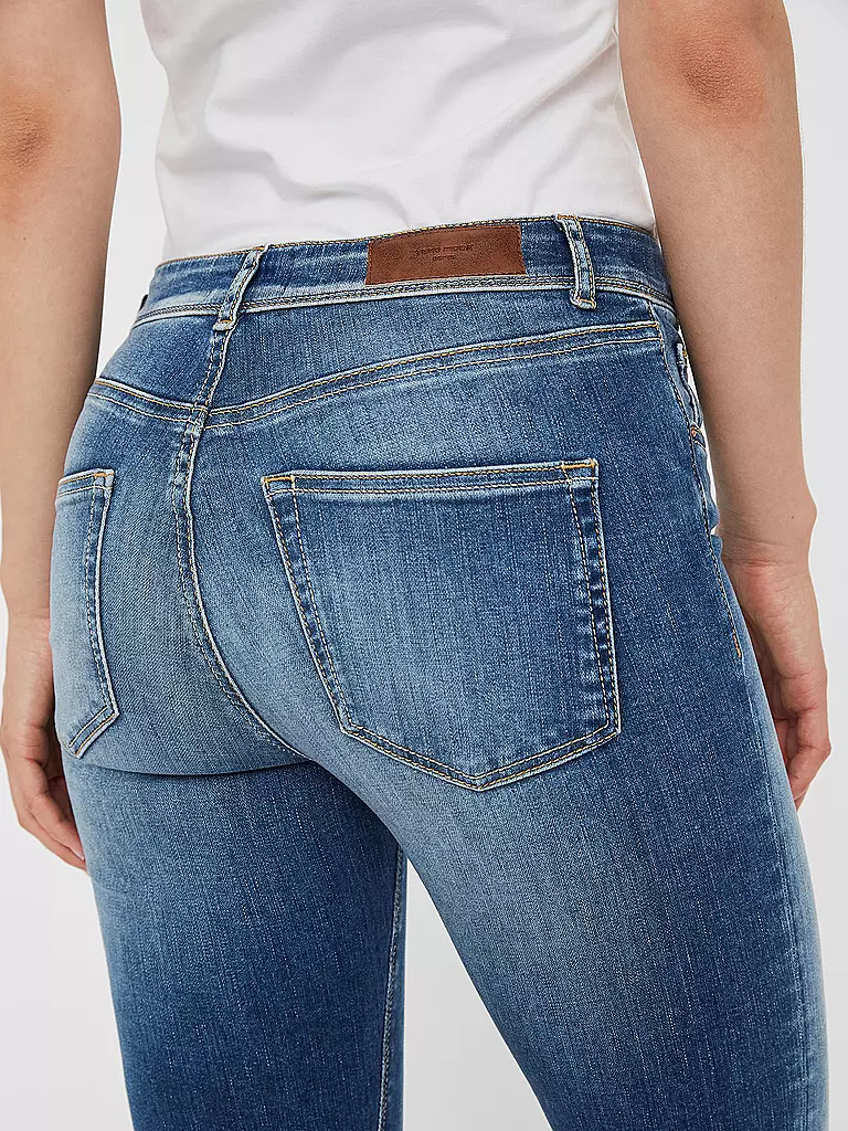 Vero Moda SKINNY PUSHUP - Jeans Skinny - Black Denim/denim Noir