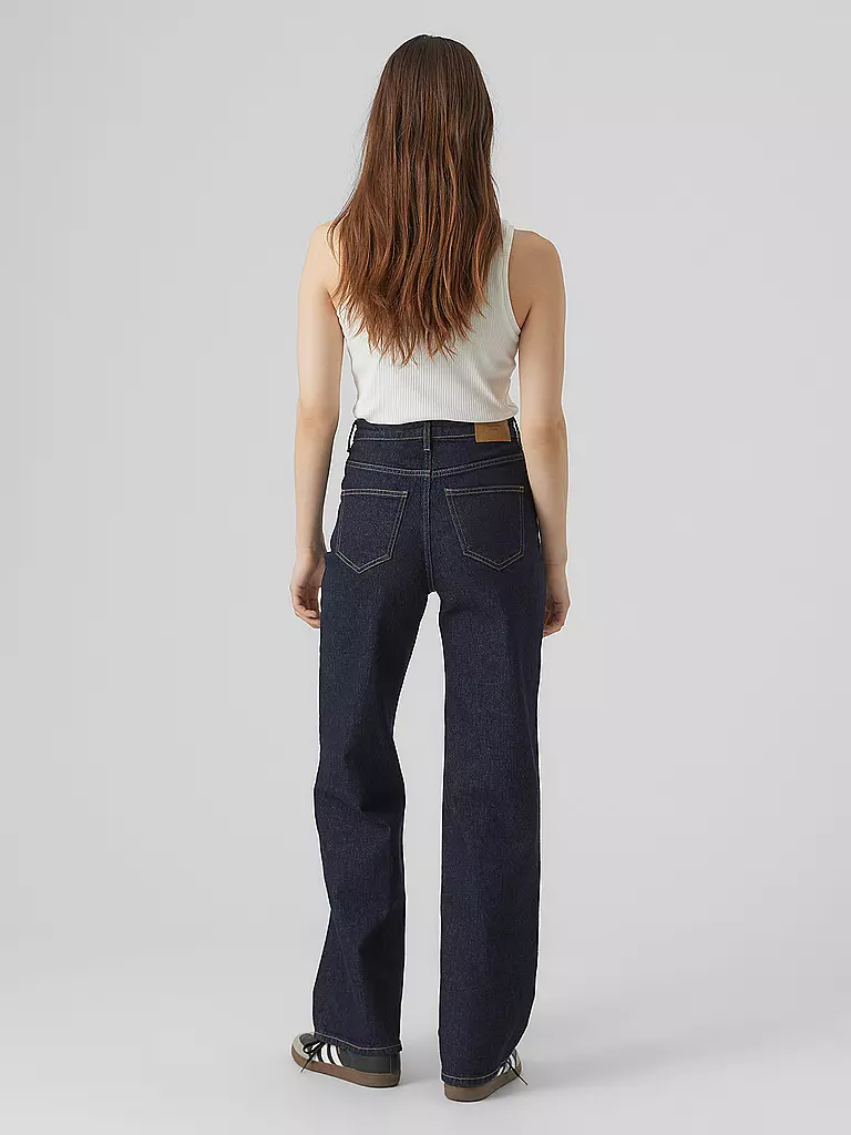 VERO MODA | Jeans Wide Leg VMTESSA  | dunkelblau