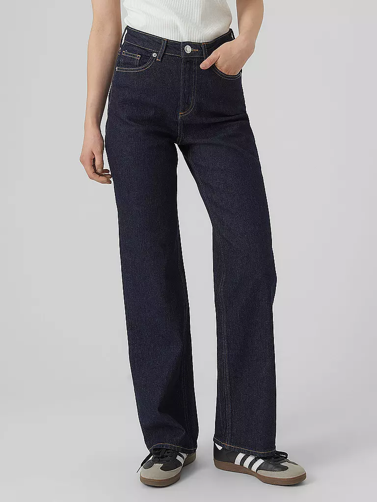 VERO MODA | Jeans Wide Leg VMTESSA  | dunkelblau
