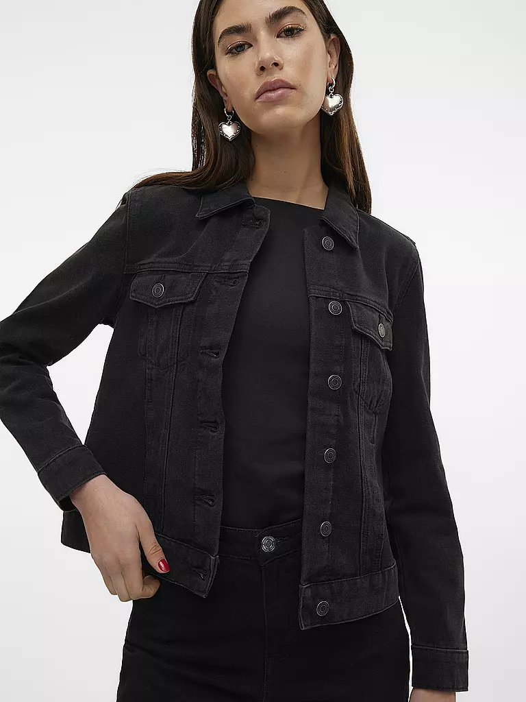 VERO MODA | Jeansjacke VMZORICA | schwarz