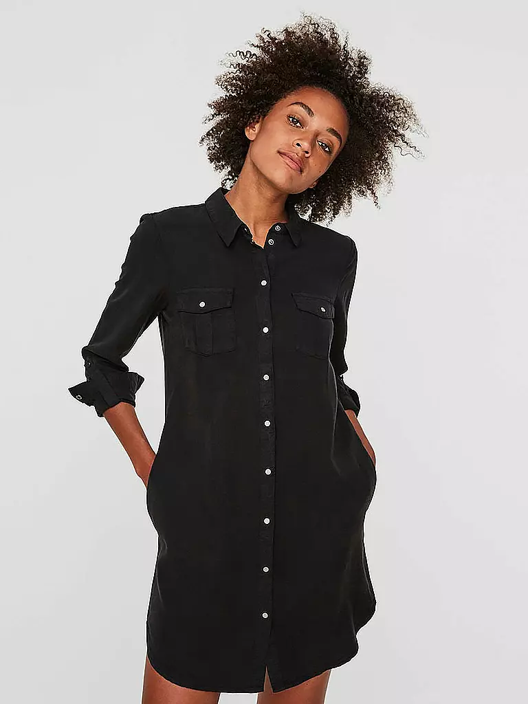 VERO MODA | Kleid VMSILLA | schwarz