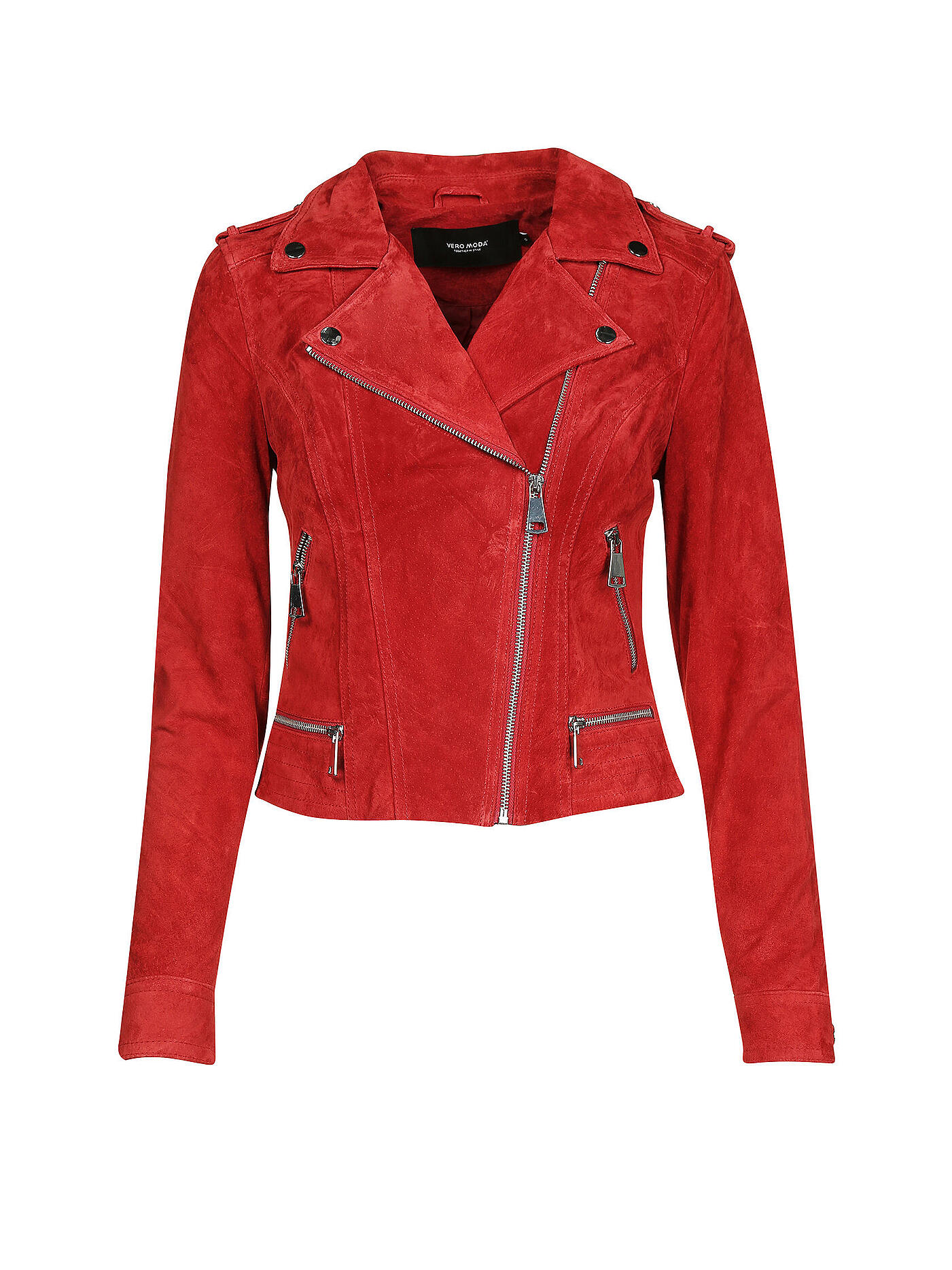 VERO MODA | Lederjacke  "Royce" | orange