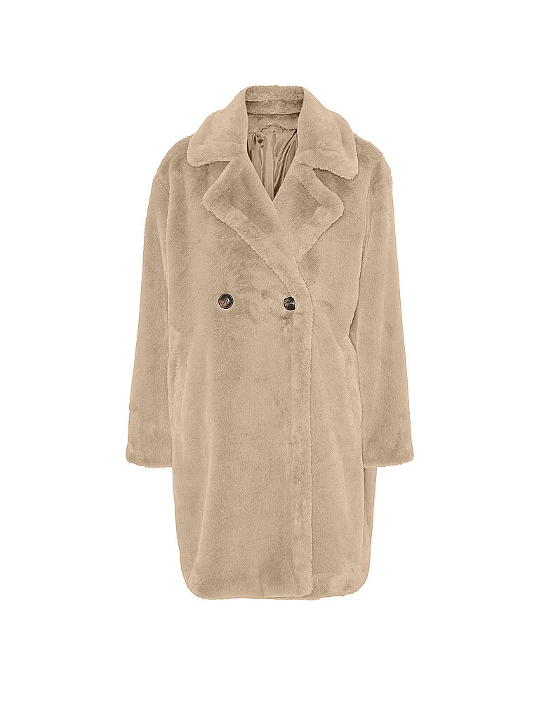 VERO MODA | Mantel in Felloptik VMSUILYON | beige