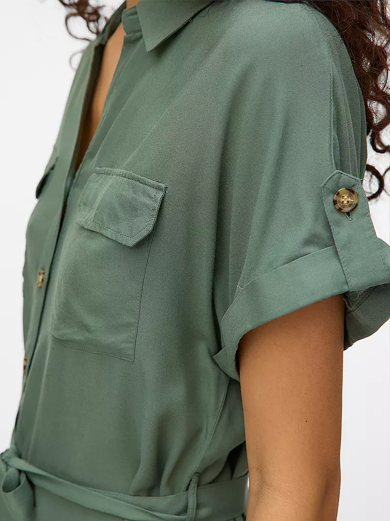 VERO MODA | Minikleid VMBUMPY | olive