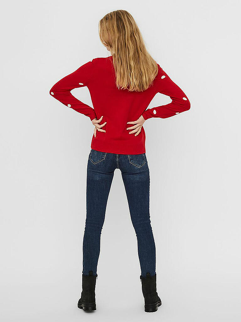 VERO MODA | Pullover " VMTINSEL " | rot