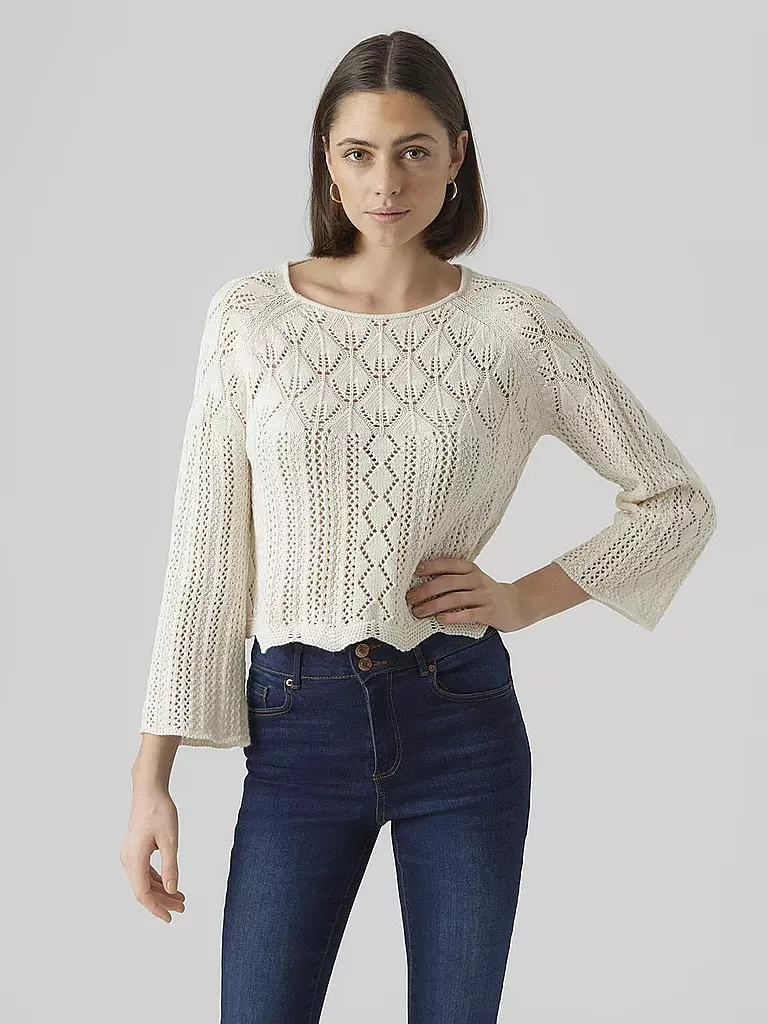 VERO MODA | Pullover  VMGINGER | creme