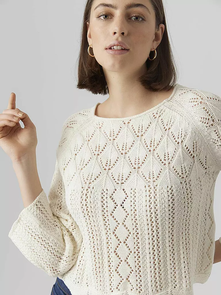 VERO MODA | Pullover  VMGINGER | creme