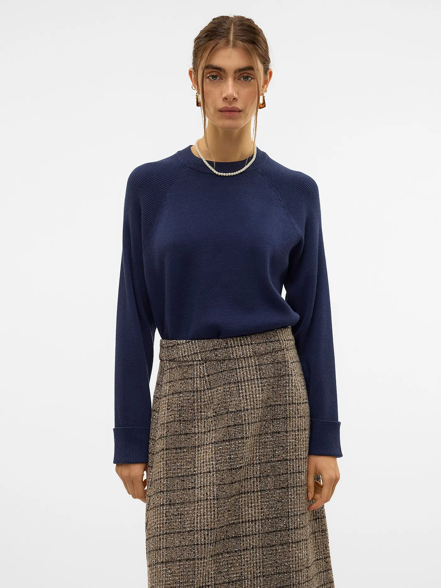 VERO MODA | Pullover  VMGOLD | dunkelblau