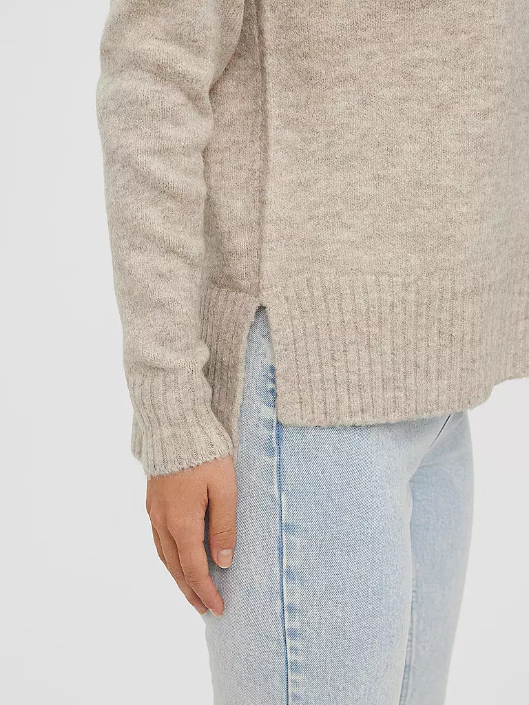 VERO MODA | Pullover Oversized Fit  VMLEFILE | creme