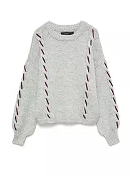 VERO MODA | Pullover VMILINA | hellgrau