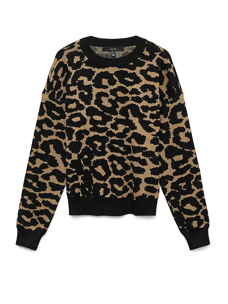 VERO MODA | Pullover VMSILJEANIMAL | schwarz