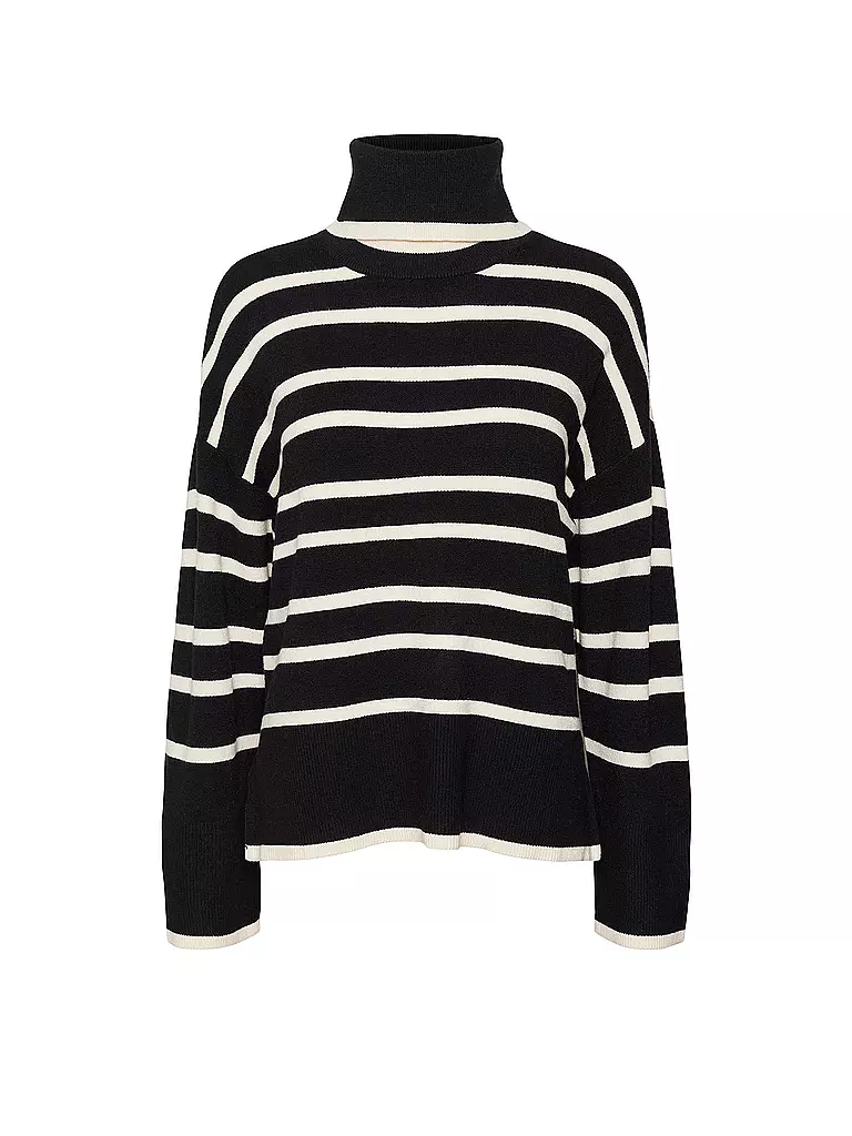 VERO MODA | Rollkragenpullover VMSABA | schwarz