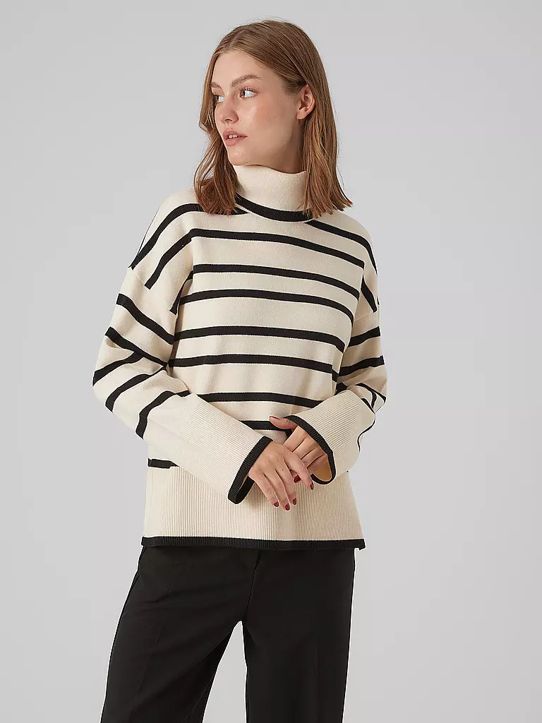 VERO MODA | Rollkragenpullover VMSABA | beige