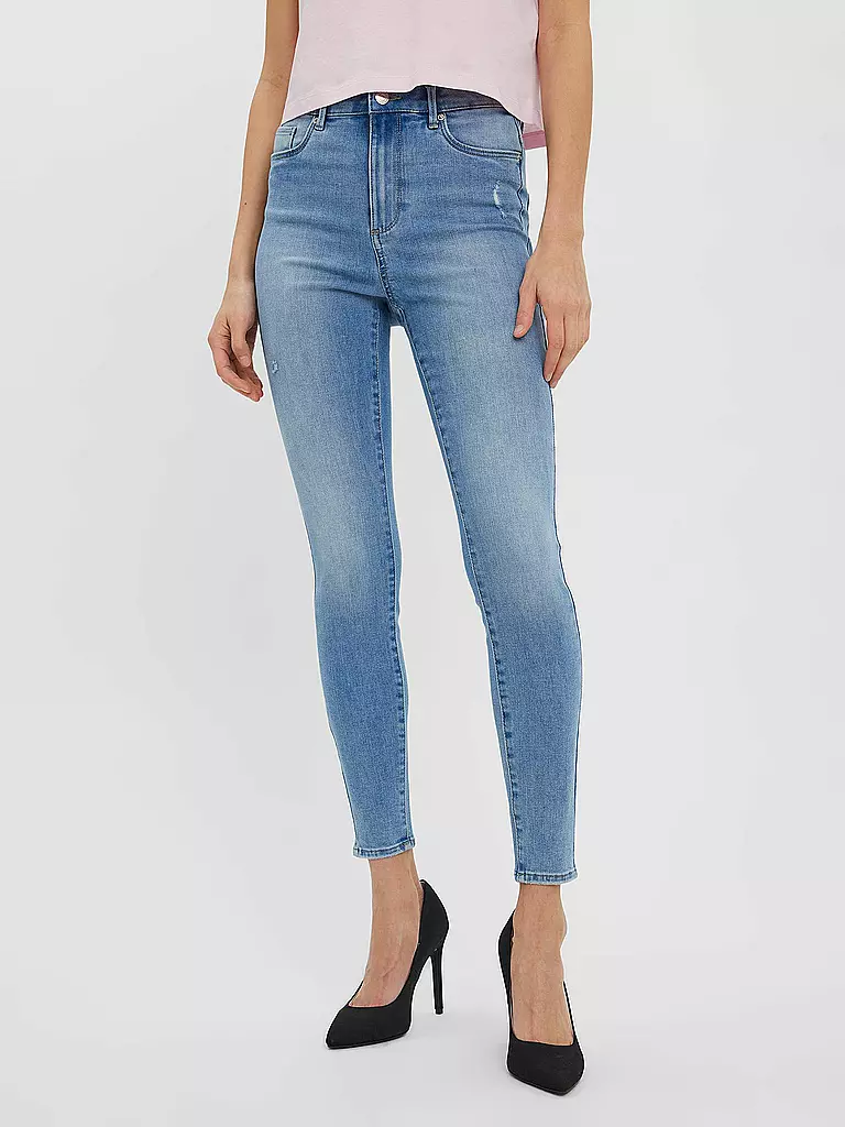 VERO MODA | Skinny Jeans VMSOPHIA | hellblau