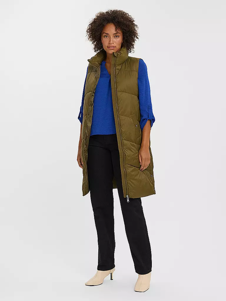 VERO MODA | Steppgilet VMUPPSALA  | olive