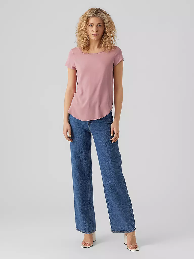 VERO MODA | T-Shirt VMBECCA  | rosa