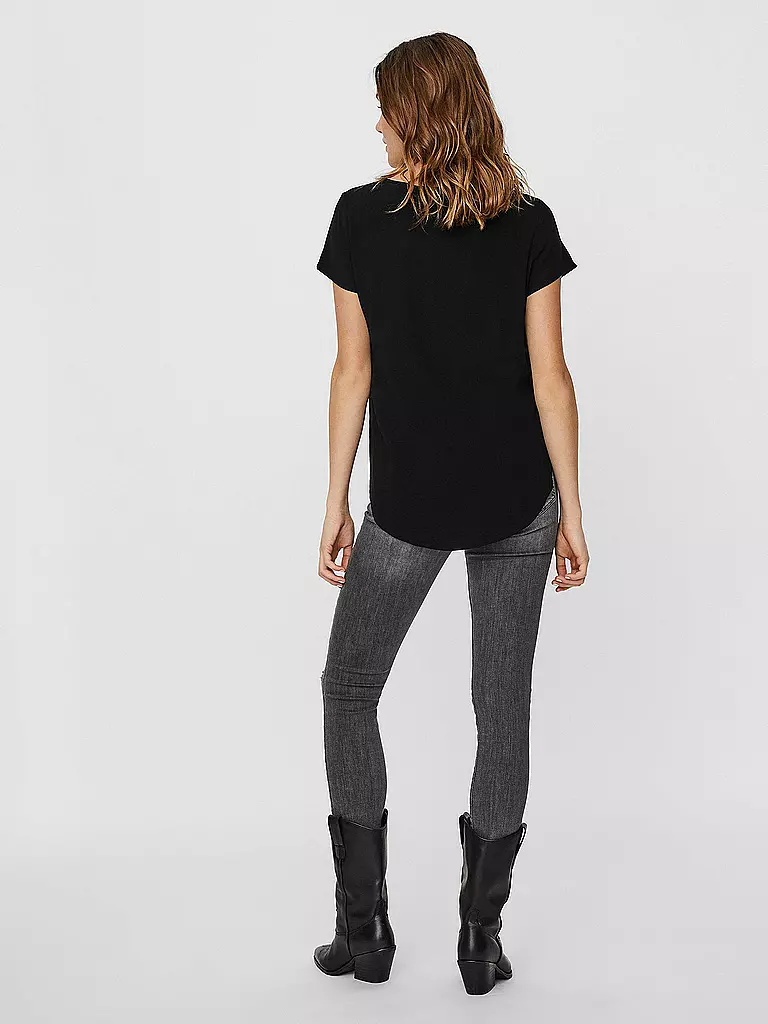 VERO MODA | T-Shirt VMBECCA | schwarz