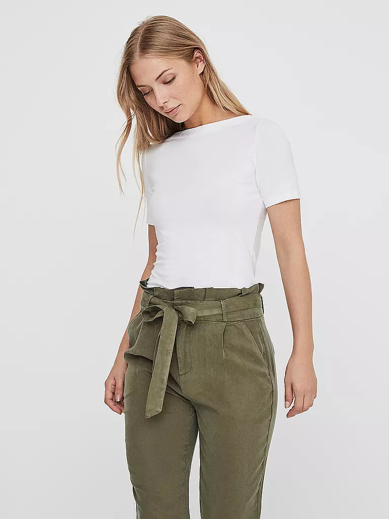 VERO MODA | T-Shirt VMPANDA | hellbraun