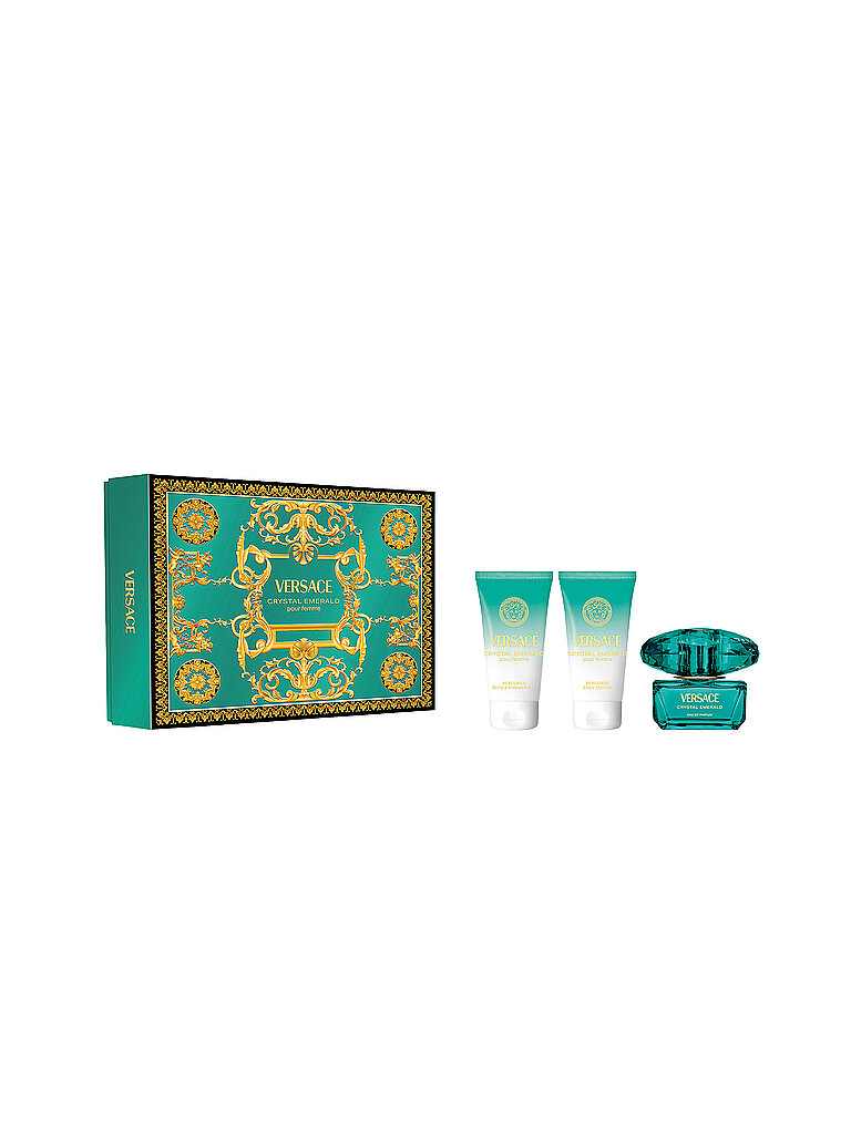 VERSACE Geschenkset - Crystal Emerald Pour Femme Eau de Parfum Set 3x50ml