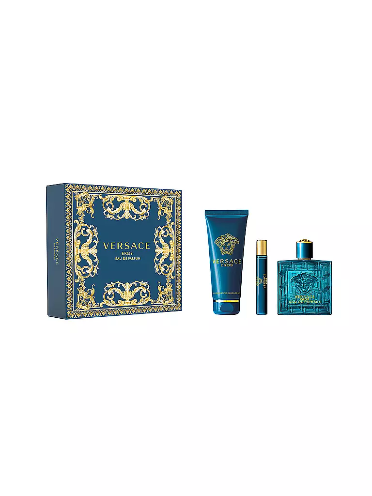 VERSACE | Geschenkset - Eros pour Homme Eau de Parfum Set 100ml / 150ml / 10ml | keine Farbe