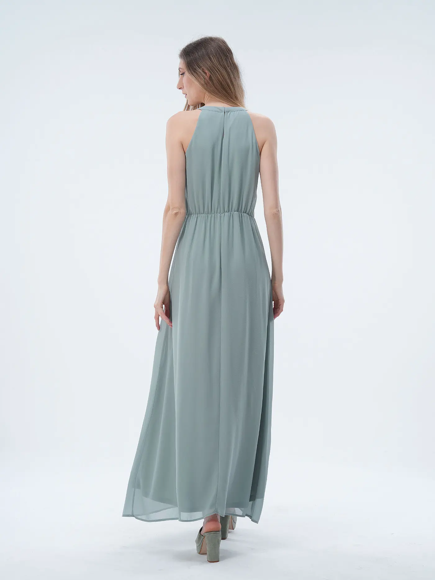 VILA | Abendkleid VIMILINA  | hellgrün