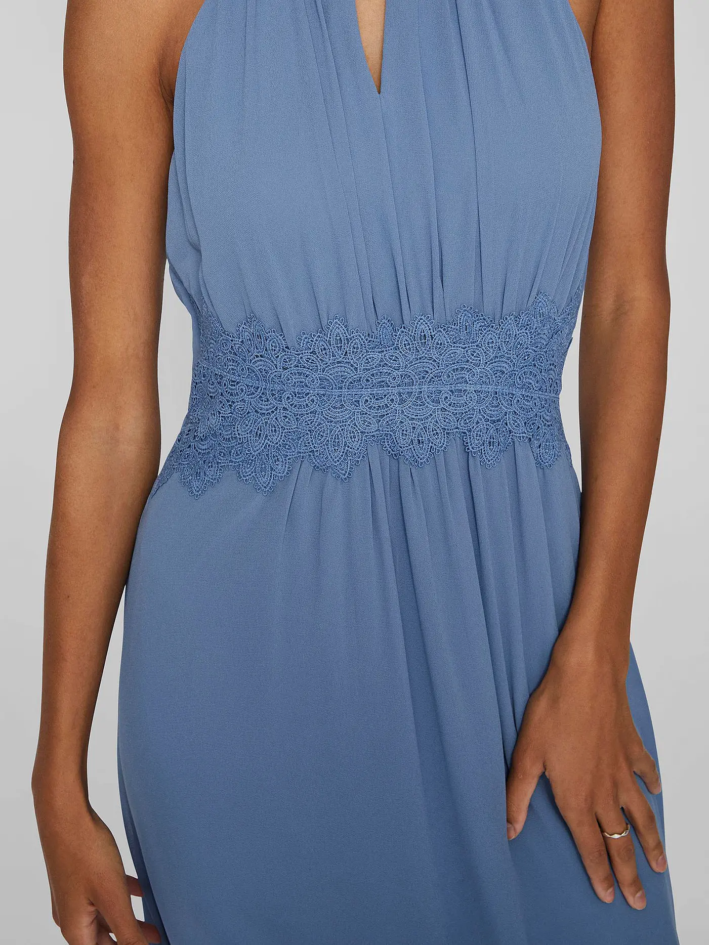 VILA | Abendkleid VIMILINA  | blau