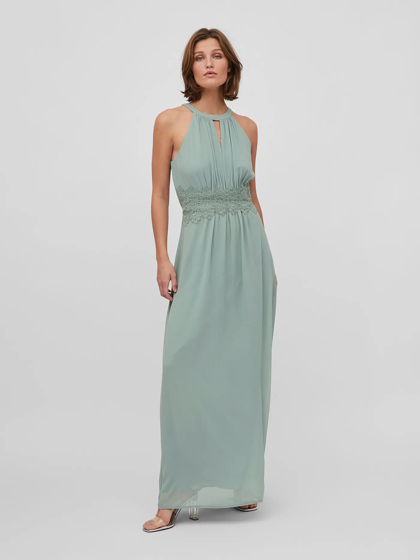 VILA | Abendkleid VIMILINA  | hellgrün